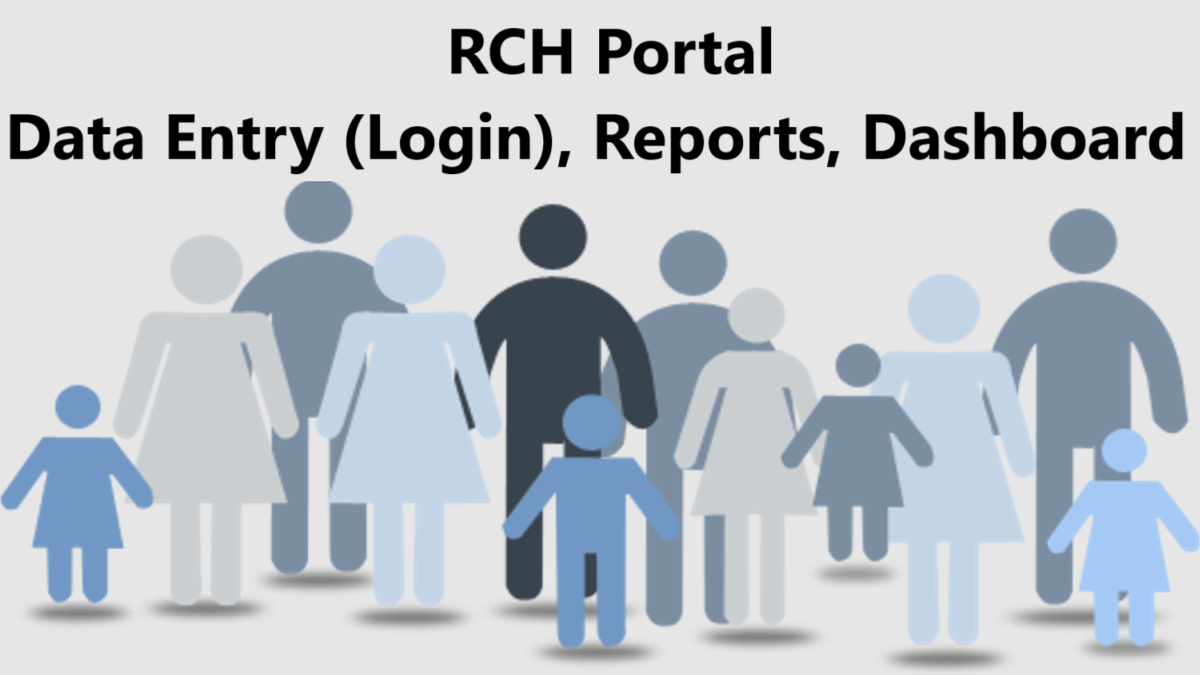 RCH Portal Data Entry (Login)