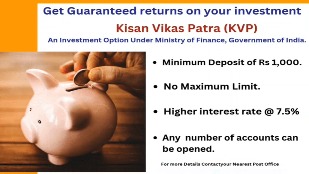 Kisan Vikas Patra Interest Rate Oct-Dec 2024